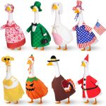 FuWeave Lawn Goose Outfits Durable Cloth Seasonal-0