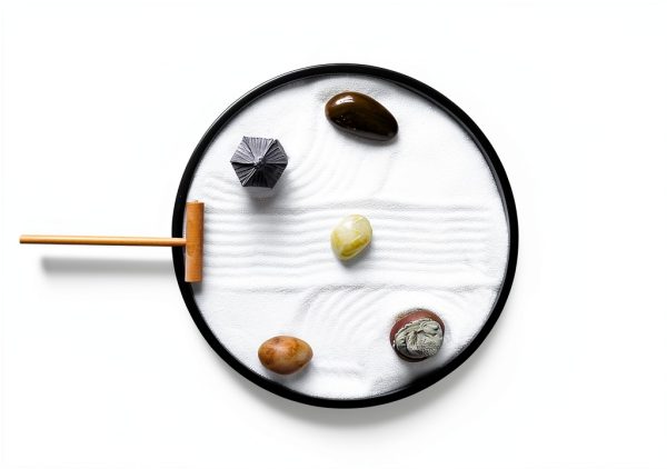 Japanese Zen Garden Resin Decor Natures Mark Home Desk-3