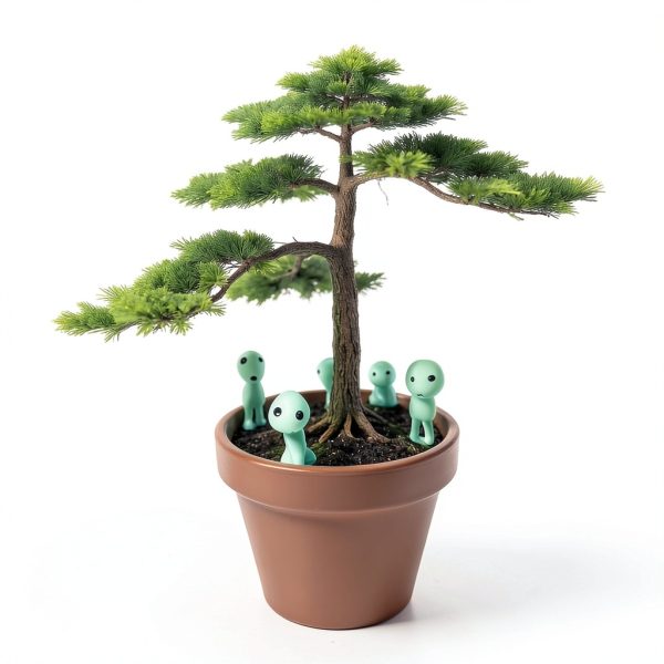 Ponjowl Luminous Resin Garden Statue Outdoor Decor Glow-1