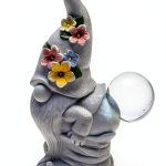 Diyi Funny Solar Gnome Statue Outdoor Garden Decoration Gift-0