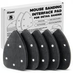 Mouse Detail Sanding Pads Ur-Excellent 5‑Hole Foam Hook & Loop-0
