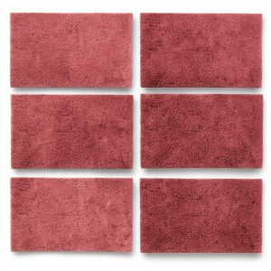 3M Scotch Brite 7447 Very Fine Purpose Sanding Hand Pads 6Pcs Red 8x5-0