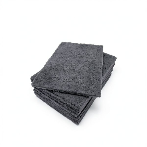 VSM 10-Pack 6" x 9" Gray Ultra Fine Non-Woven Hand Pad Silicon Carbide-1
