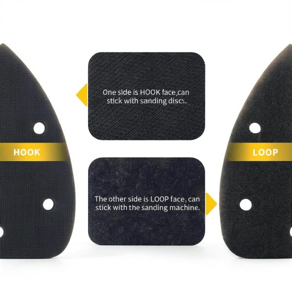 Mouse Detail Sanding Pads Ur-Excellent 5‑Hole Foam Hook & Loop-2