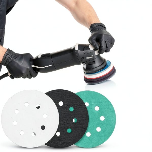 Foam Sanding Pads Johnnyue 5in Orbital Sander 3PCS 8-Hole HookLoop-6