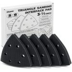 Ur-Excellent Triangle Sanding Pads 5 Pack 3-1/2" Hook & Loop-0