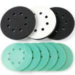 Foam Sanding Pads Johnnyue 5in Orbital Sander 3PCS 8-Hole HookLoop-0