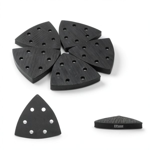 Ur-Excellent Triangle Sanding Pads 5 Pack 3-1/2" Hook & Loop-1